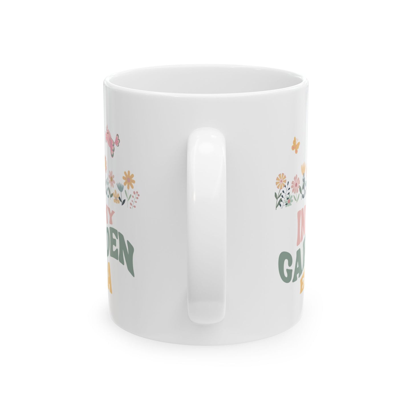 Garden Lovers' Ceramic Mug, In My Garden Era - Perfect Gift for Plant Enthusiasts, Home Decor, Coffee Lovers, Mother's Day, Birthdays