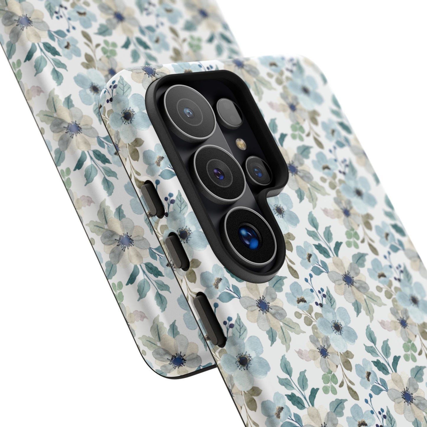 Boho Floral Tough Phone Case - iPhone 17 / 17 Air / 17 Pro Max, Samsung Galaxy S26 Plus Ultra | Matte & Glossy