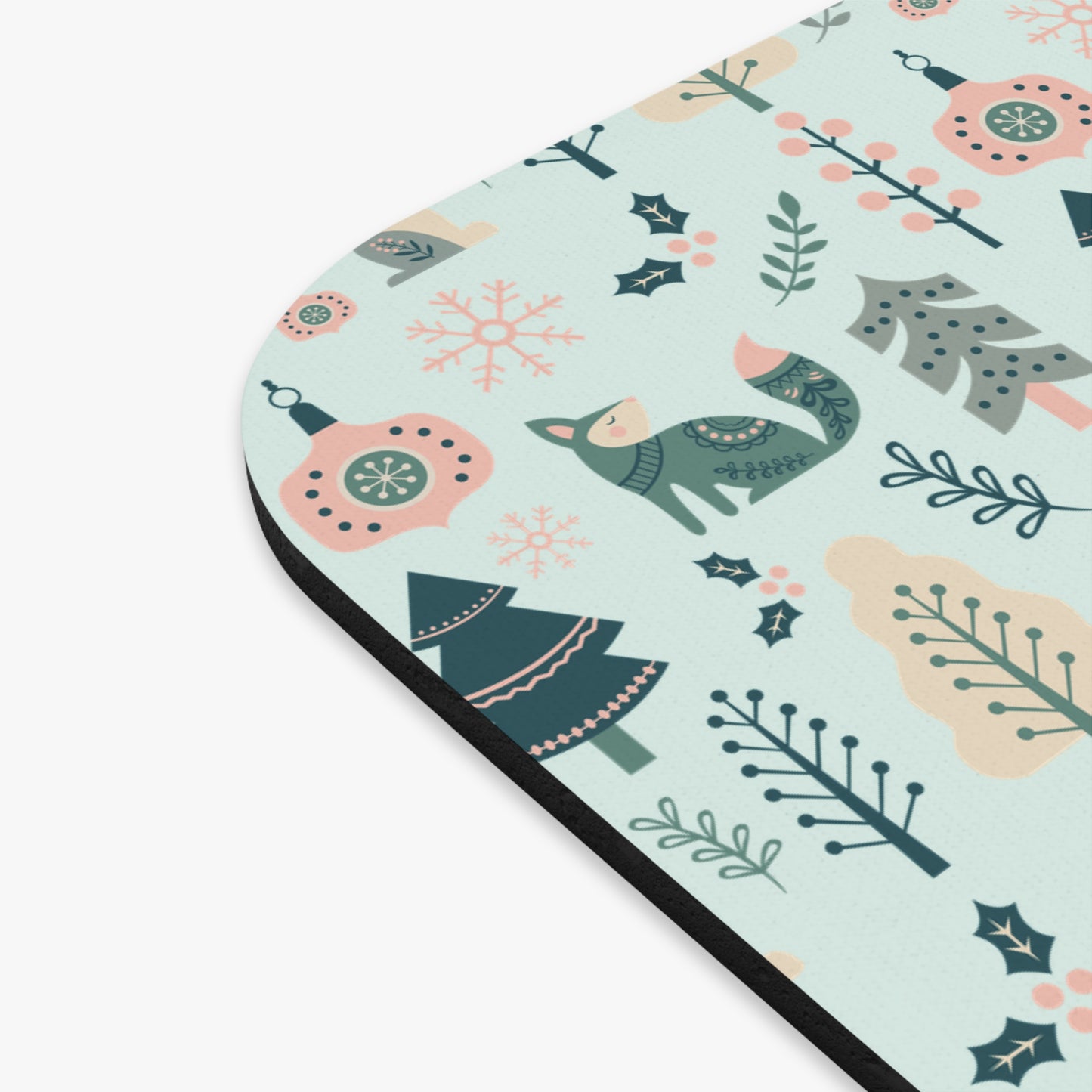 Whimsical Forest Mouse Pad, Cute Desk Mat, Nature Mousepad, Woodland Decor, Office Gift, Animal Print Mousepad