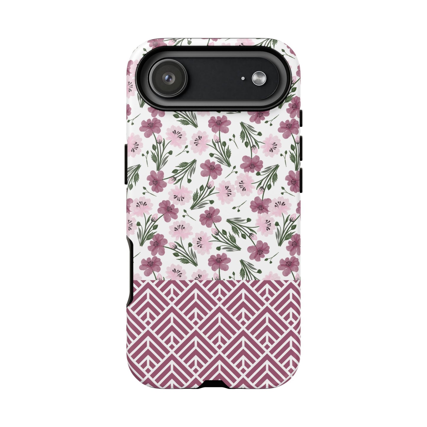 iPhone 17 Air Case, iPhone 17 Pro Max Case, Matt & Glossy Finish, Boho Floral
