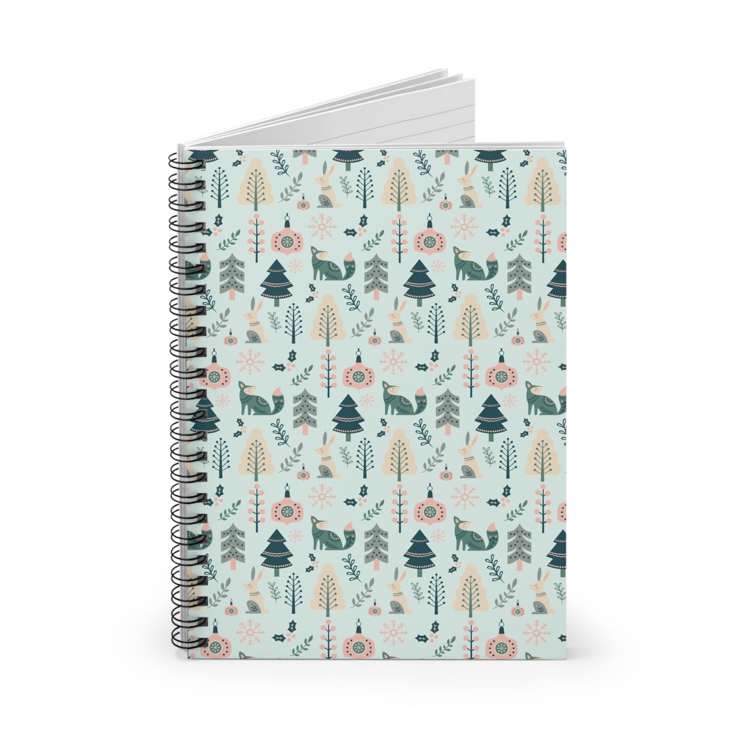 Whimsical Forest Spiral Notebook - Ruled Lines, Ideal for Journaling, Sketching, Nature Lovers, Eco-Friendly Gift, Perfect for Back to
