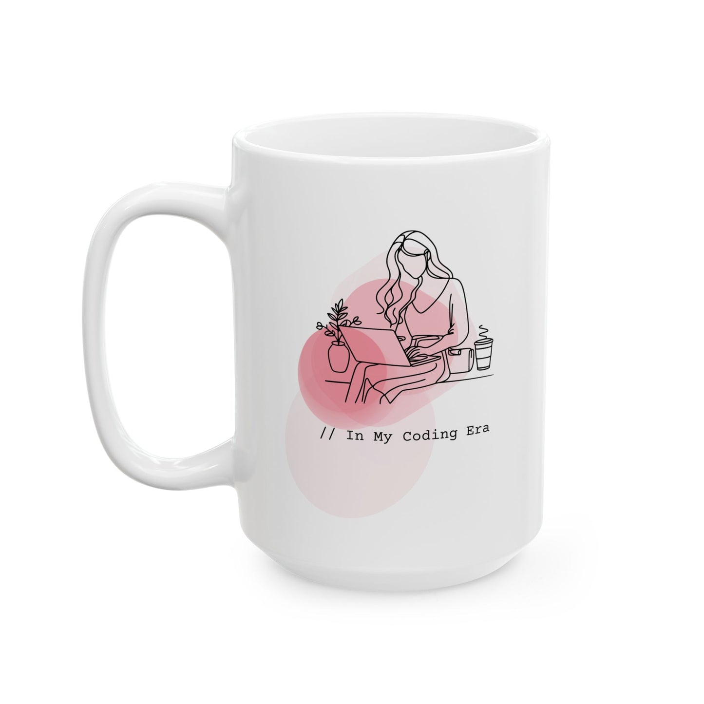 Ceramic Mug for Programmers, Coffee Cup for Women in Tech, In my Coding Era Mug, Computer Science Gift, Coding Enthusiast Present