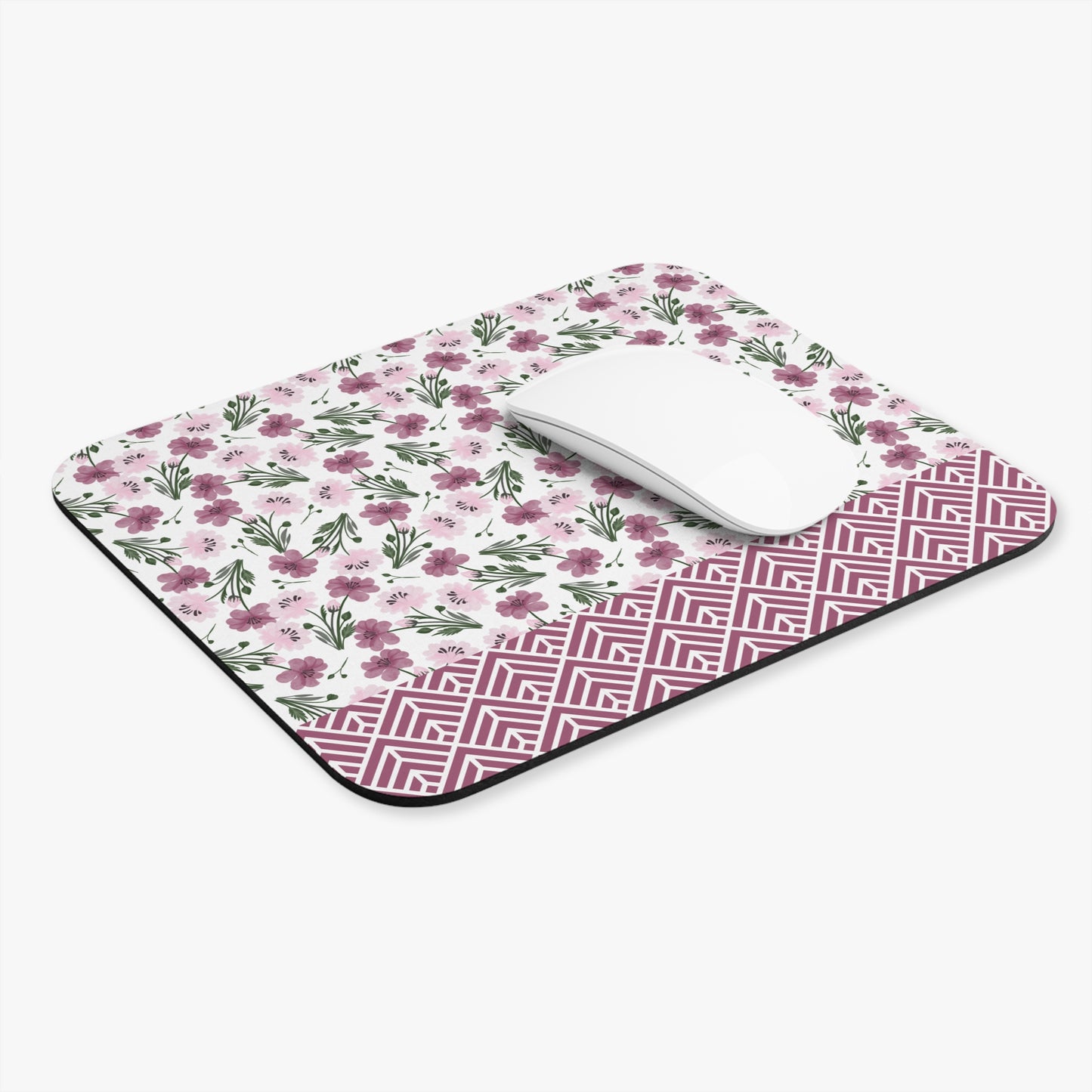 Floral Mouse Pad - Botanical Decor, Office Accessories, Gift for Her, Home Office, Student Essentials, Mother's Day Gift