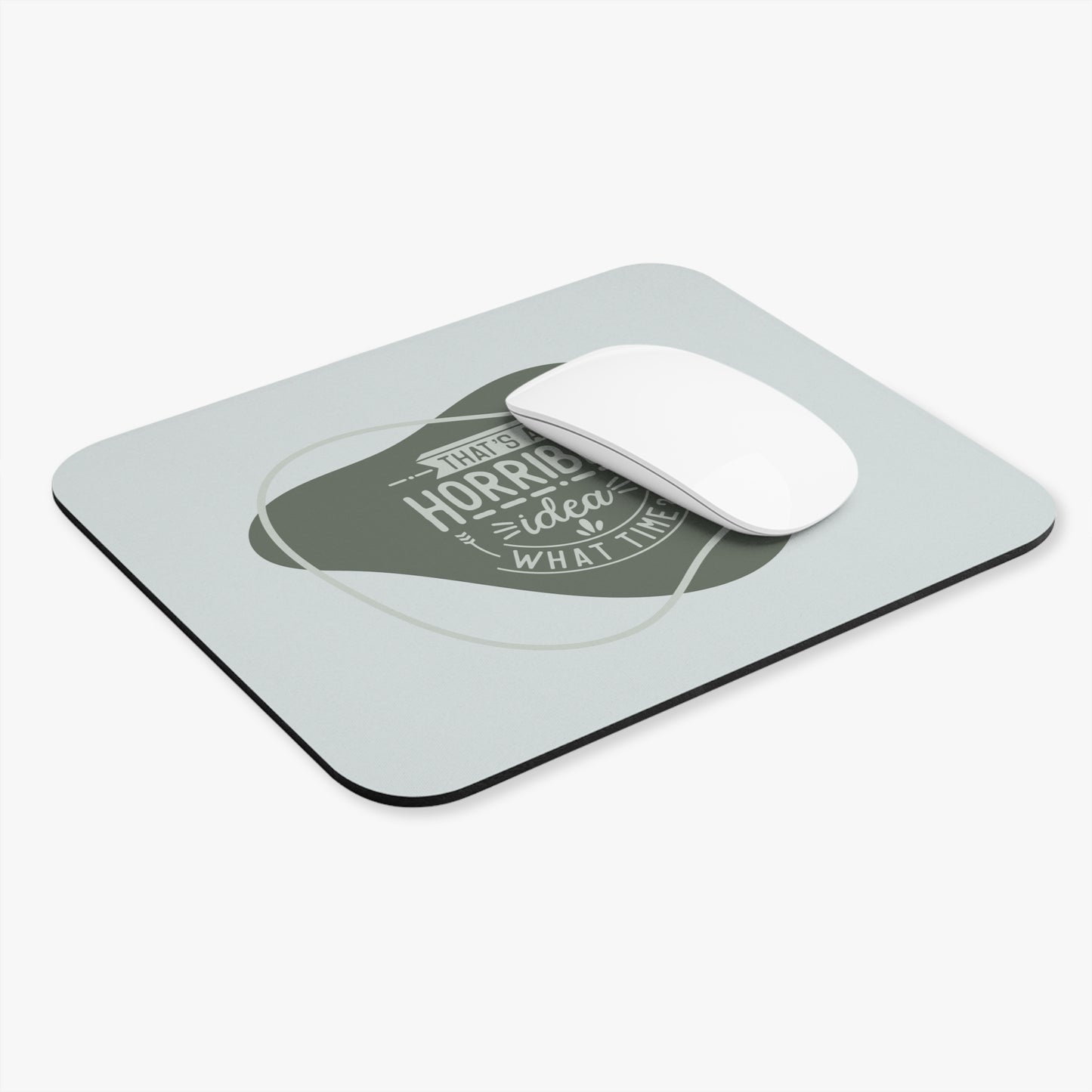 Funny Office Mouse Pad - Quirky Gift for Entrepreneurs, Humor Desk Accessory, Work From Home Essential, Inspirational Office Decor