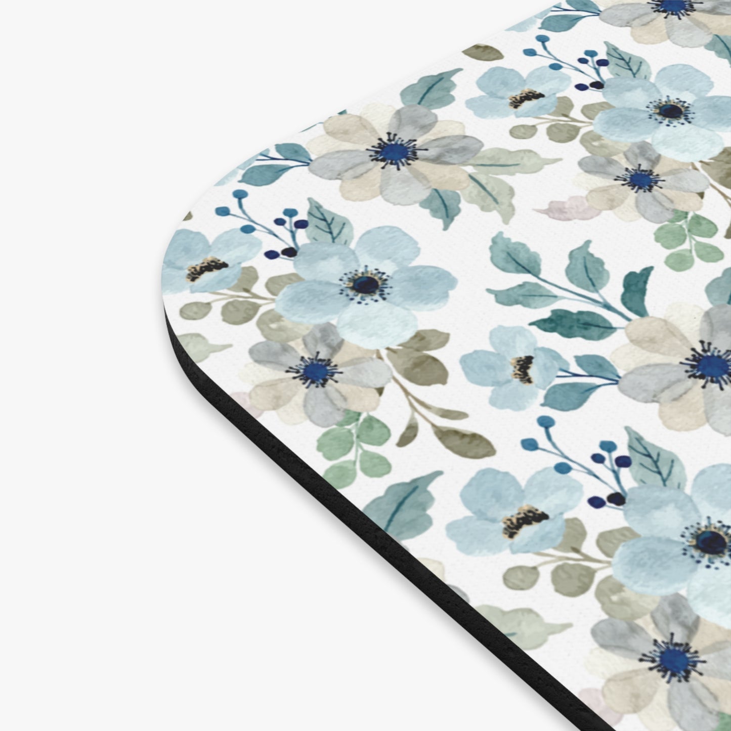 Floral Mouse Pad, Office Decor, Gift for Her, Workspace Accessory, Functional Art, Home Office Essentials