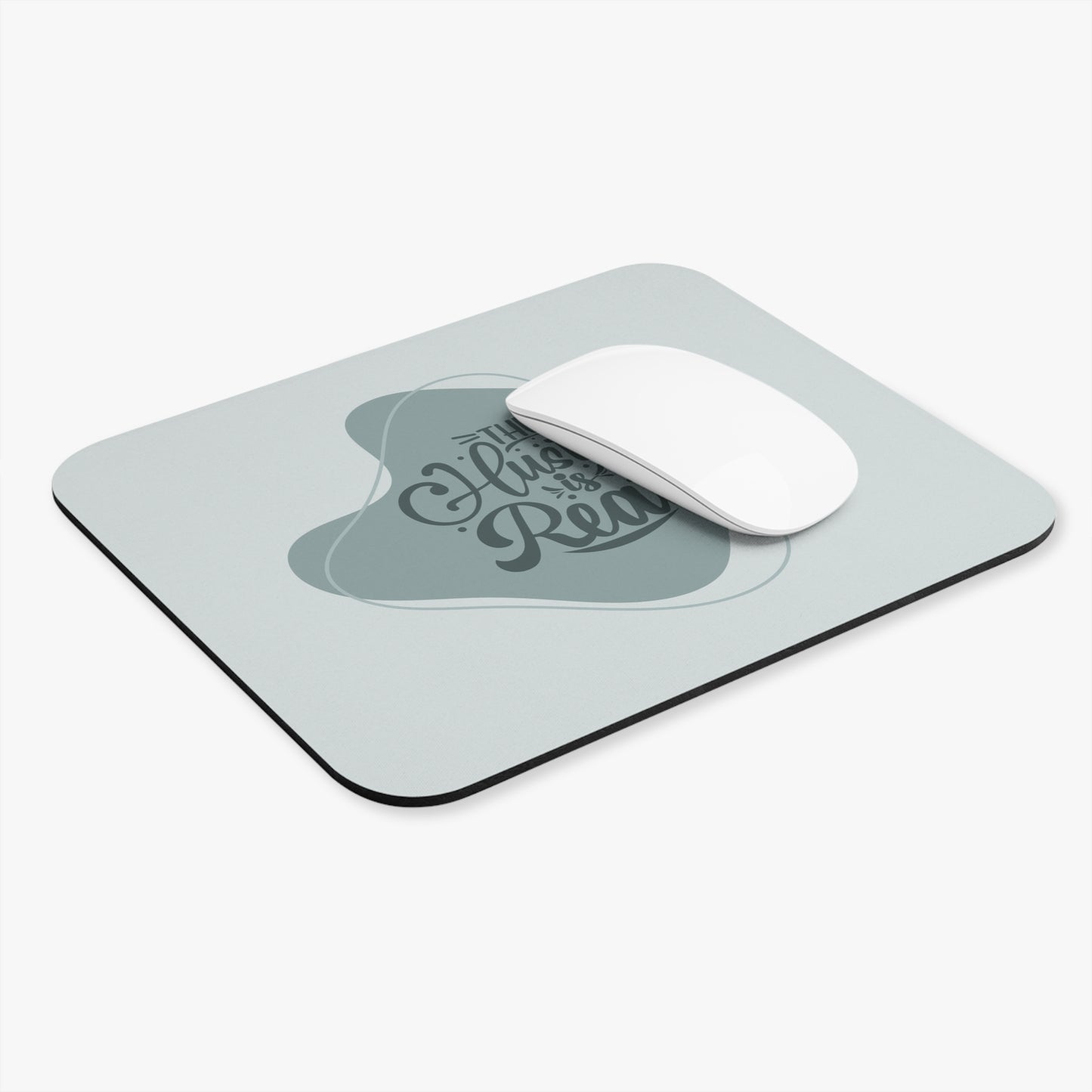 Stylish Hustle Mouse Pad | Motivational Desk Accessory, Office Gift, Work from Home Decor, Unique Gift for Entrepreneurs