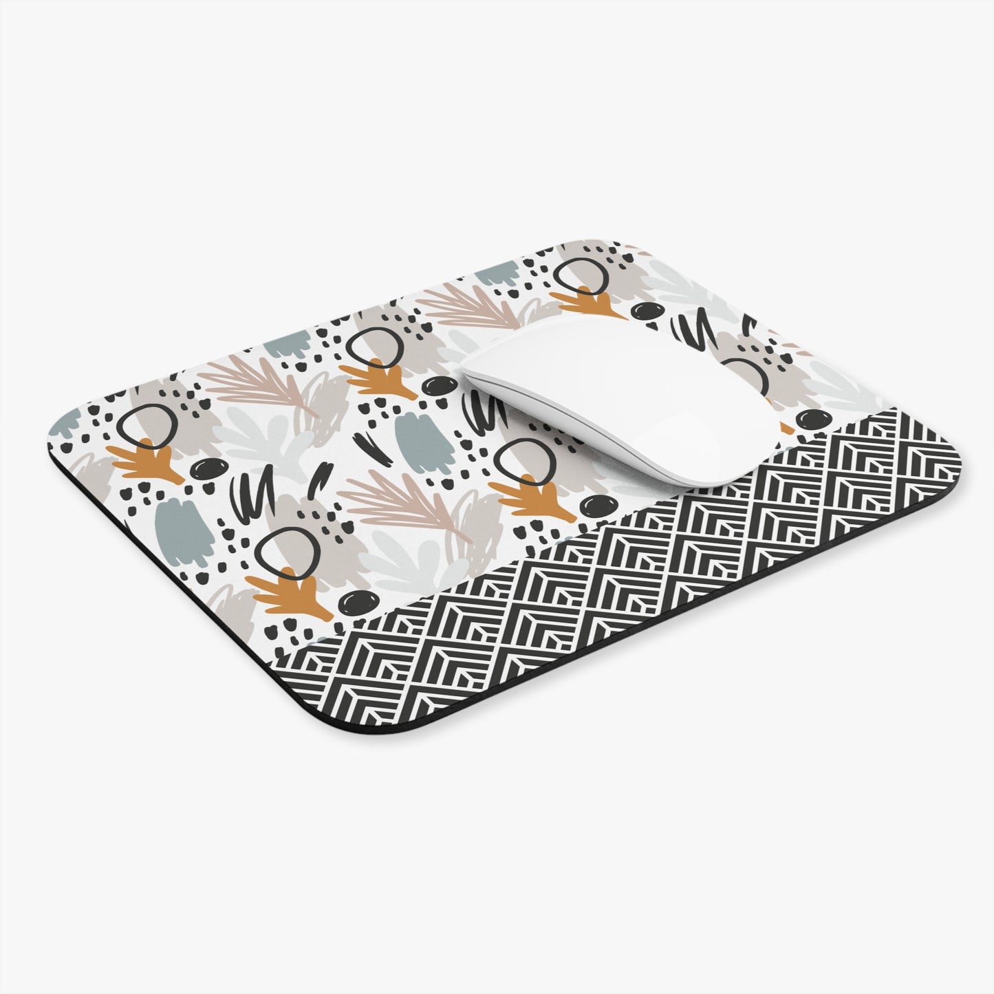 Stylish Rectangular Mouse Pad - Modern Desk Accessory for Home Office, Unique Gift for Students and Professionals, Desk Decor, Eco-Friendly