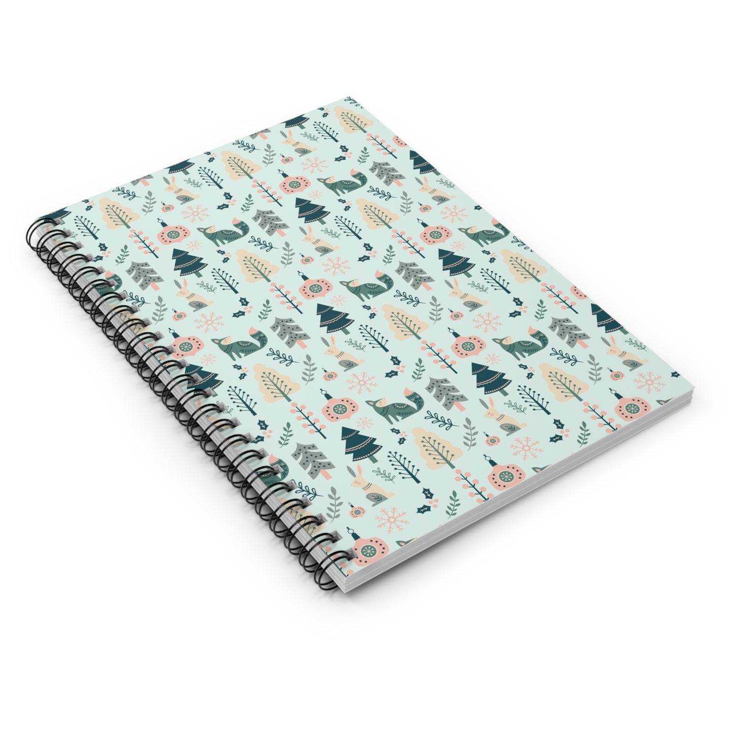 Whimsical Forest Spiral Notebook - Ruled Lines, Ideal for Journaling, Sketching, Nature Lovers, Eco-Friendly Gift, Perfect for Back to