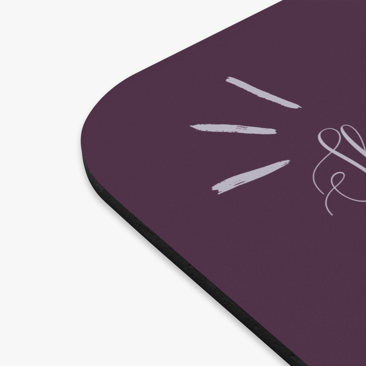 She Believed - Funny Empowerment Mouse Pad, Motivational Desk Accessory for Home Office, Gift for Students, Encouragement Mouse Pad