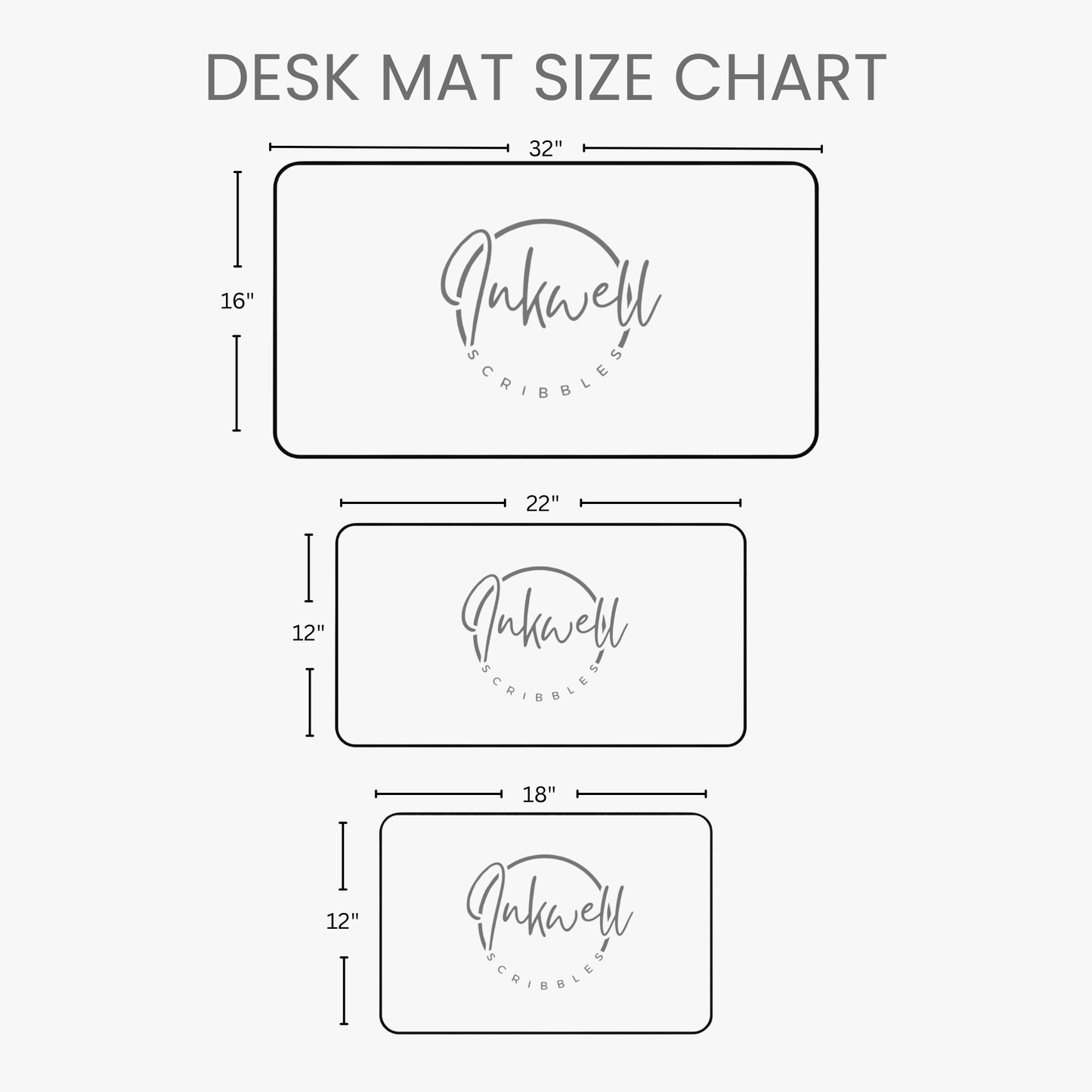 Floral Desk Mat with Geometric Pattern, Hemmed Edges, Stylish Work Surface, Home Office Decor, Gift for Students, Large Computer Mouse Pad