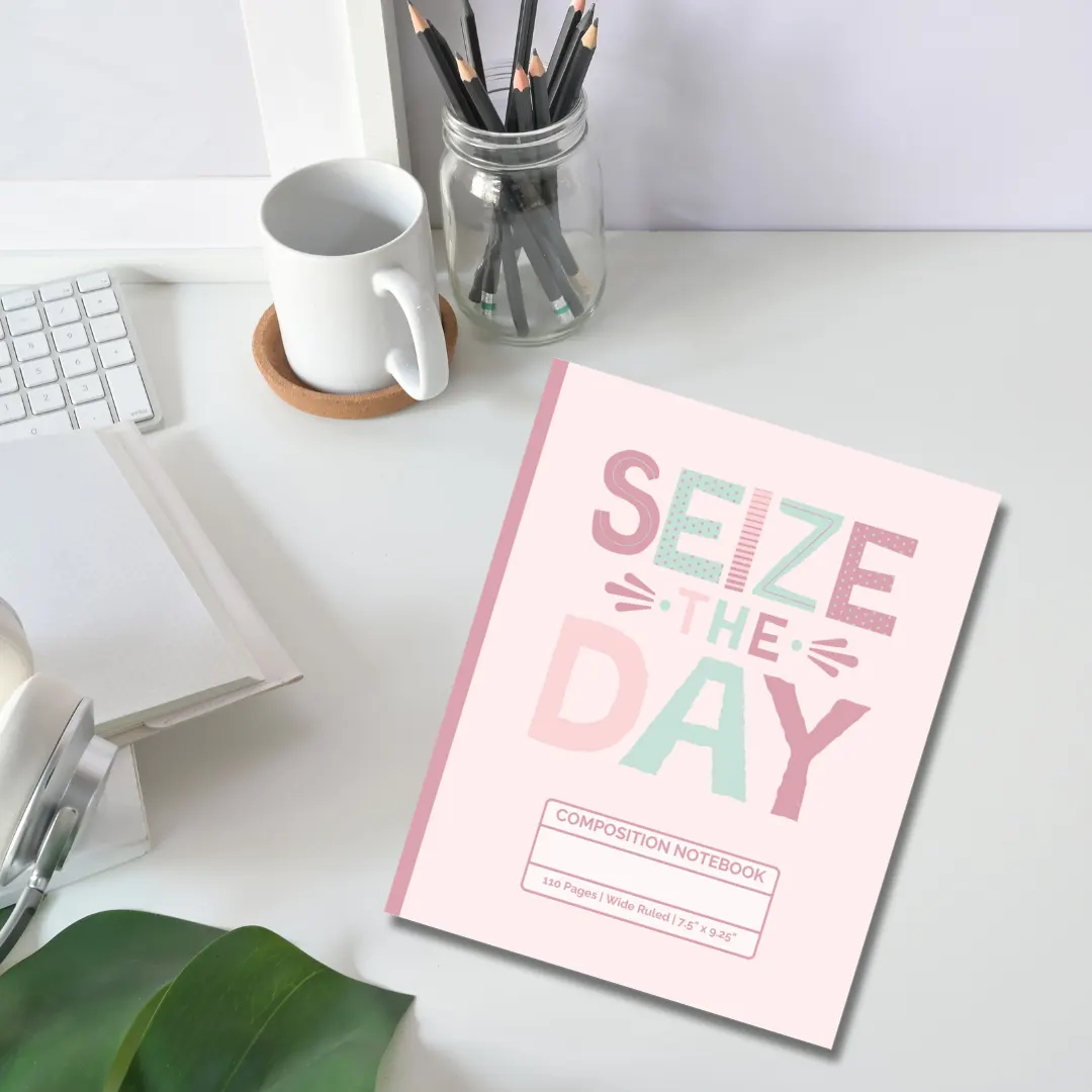 Inspirational Notebook - Seize the Day