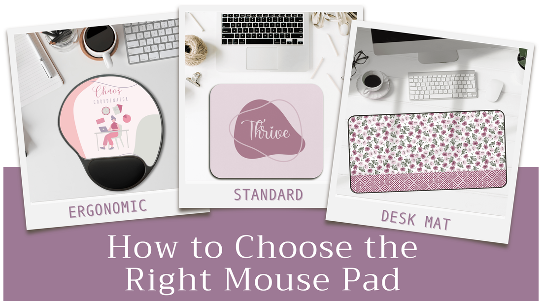 Standard vs Ergonomic Mouse Pad vs Desk Mat: How to Choose the Right One
