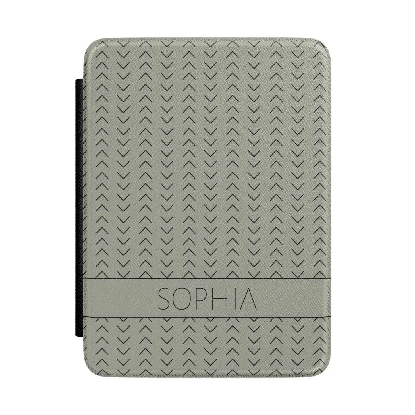 Kindle Paperwhite Case 12th Gen 7", Custom Name, Mudcloth Inspired Pattern, Fits Kindle Colorsoft