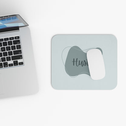 Motivational Mouse Pad - Hustle Desk Accessory, Office Gift, Work From Home Decor, Productivity Tool, Minimalist Design