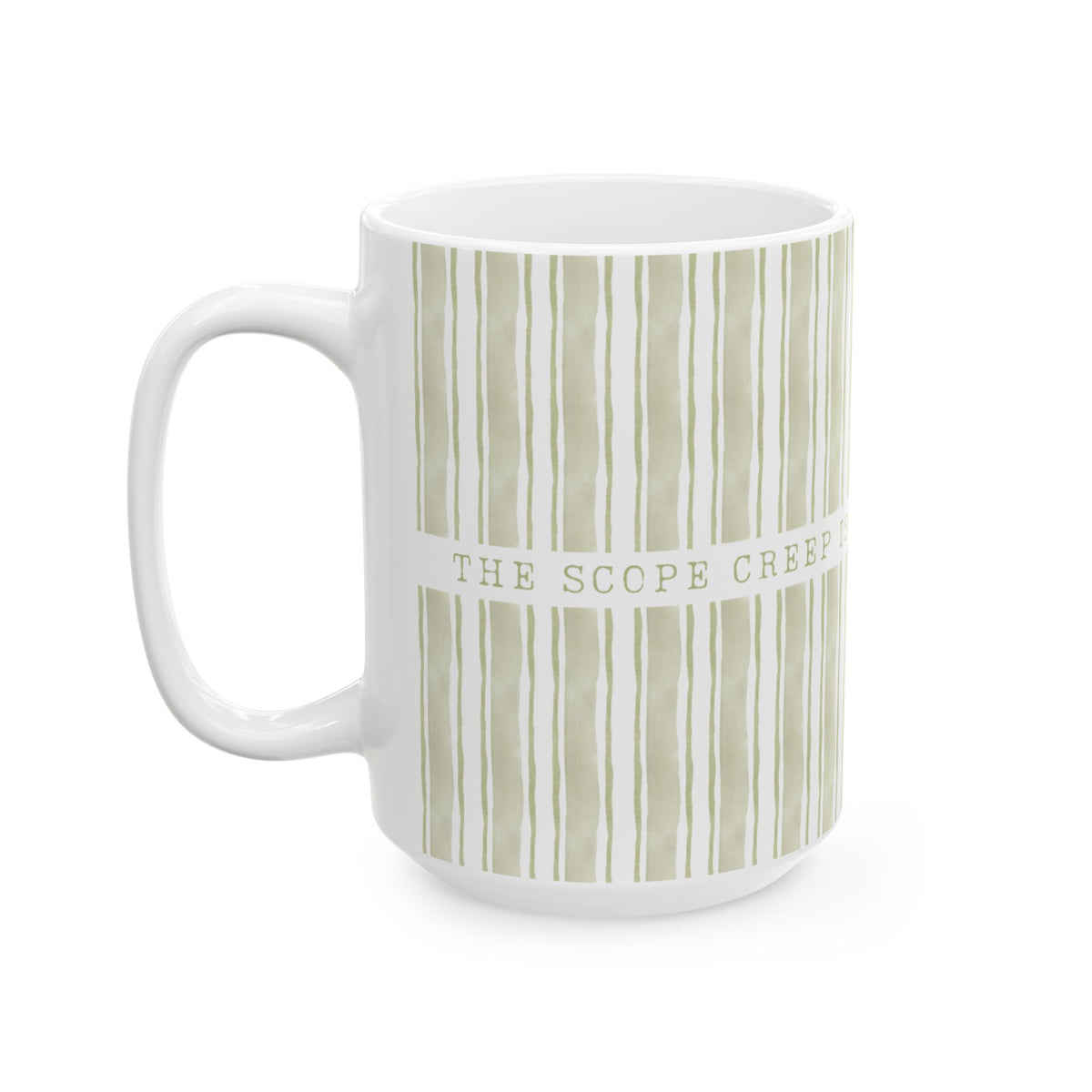 Funny Project Manager Mug, Scope Creep Coffee Cup, Project Management Humor, Business Analyst Gift, IT Coworker Gift, Office Humor Mug