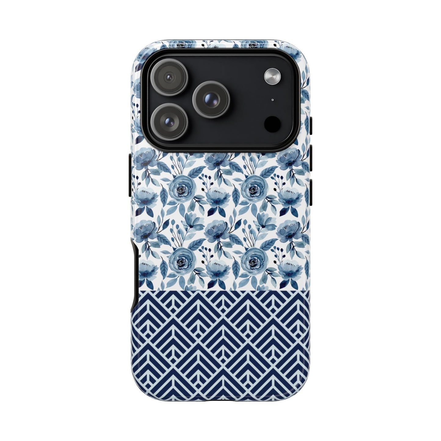 Boho Floral Tough Phone Case - iPhone 17 / 17 Air / 17 Pro Max, Samsung Galaxy S26, Google Pixel | Matte & Glossy