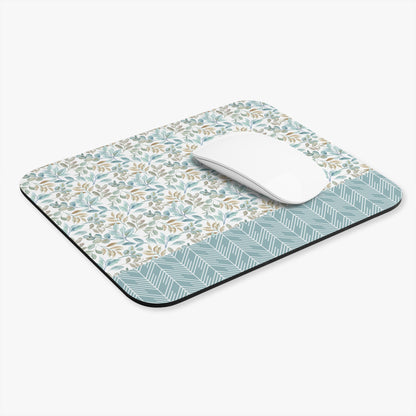 Floral Rectangle Mouse Pad for Home or Office, Office Decor, Gift for Her, Desk Accessories, Nature Inspired