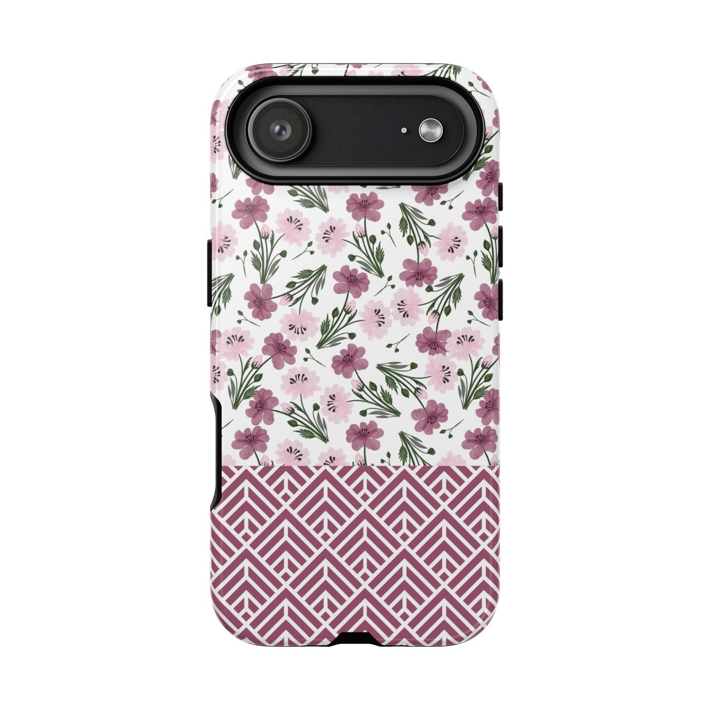 Floral Tough Phone Case - iPhone 17 / 17 Air / 17 Pro Max, Samsung Galaxy S26, Google Pixel | Matte & Glossy