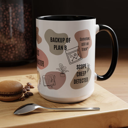 Chaos Coordinator Coffee Mug, Agile-Inspired Office Humor, Gift for Project Managers, Scrum Masters