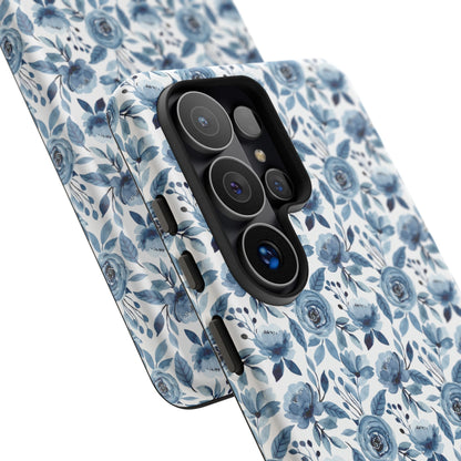 Boho Floral Tough Phone Case - iPhone 17 / 17 Air / 17 Pro Max, Samsung Galaxy S26, Google Pixel | Matte & Glossy