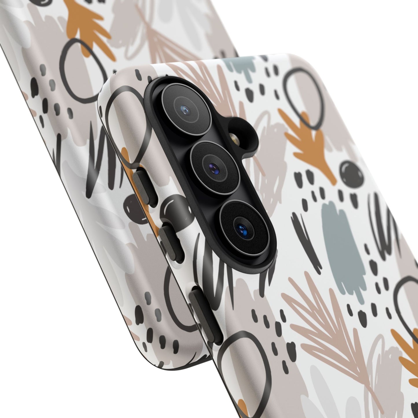 Boho Floral Tough Phone Case - iPhone 17 / 17 Air / 17 Pro / Pro Max, Samsung Galaxy S26, Google Pixel | Matte & Glossy