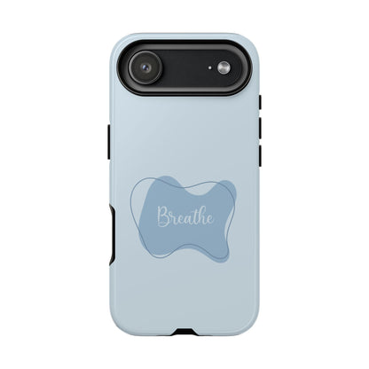 Calming Blue Boho Tough Phone Case - iPhone 17 / 17 Air / 17 Pro Max, Samsung Galaxy S26, Google Pixel | Matte & Glossy