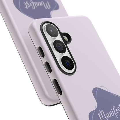 Manifest - Purple Boho Tough Phone Case - iPhone 17 / 17 Air / 17 Pro Max, Samsung Galaxy S26, Google Pixel | Matte & Glossy