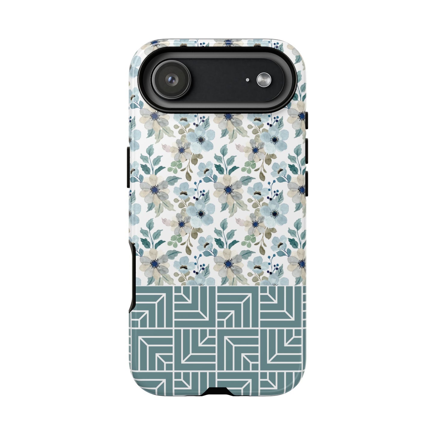 Boho Floral Tough Phone Case - iPhone 17 / 17 Air / 17 Pro Max, Samsung Galaxy S26 Plus Ultra | Matte & Glossy