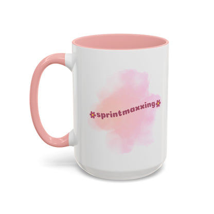 Funny Project Manager Gift, Agile Scrum Master Coffee Cup, Pink Corporate Humor Mug, Gift for Women in Tech | Sprintmaxxing