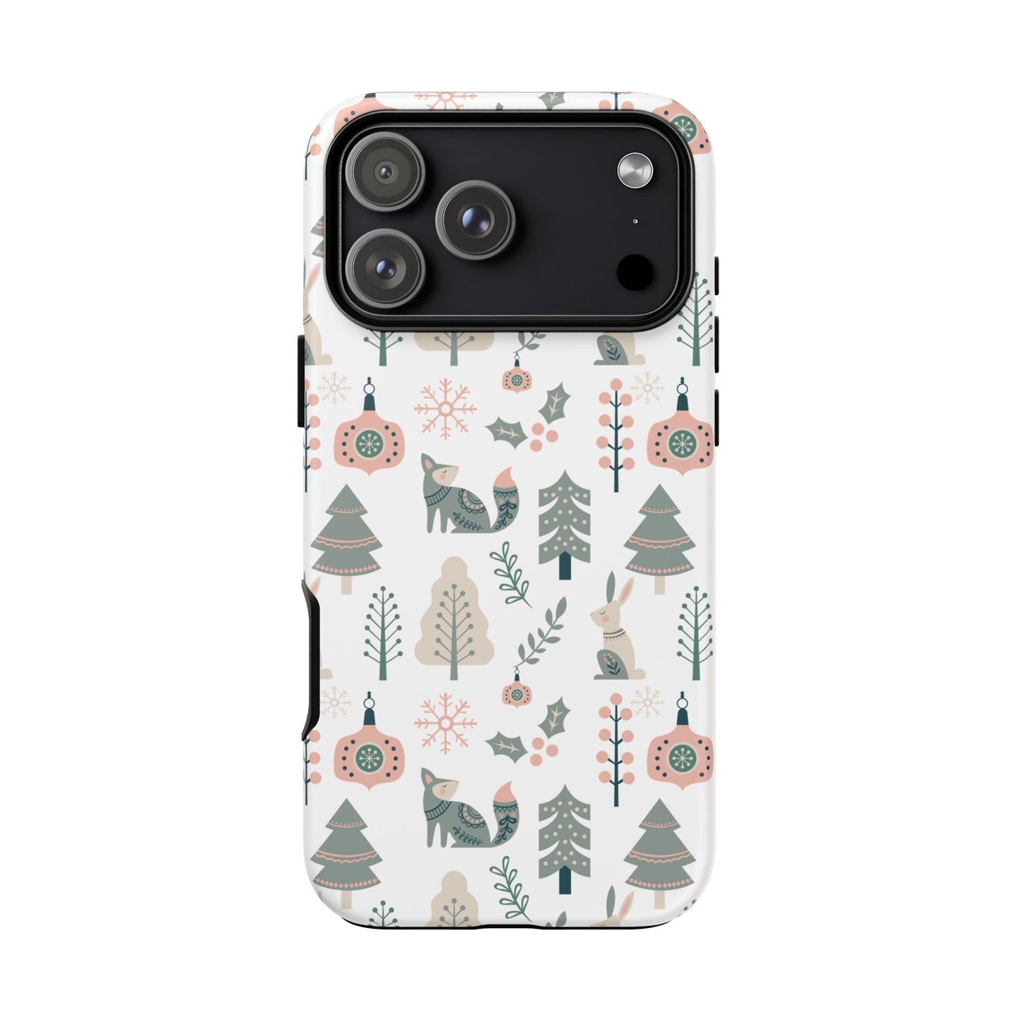 Scandinavian Folk Art Phone Case - iPhone 17 / 17 Air / 17 Pro Max, Samsung Galaxy S26, Google Pixel | Matte & Glossy