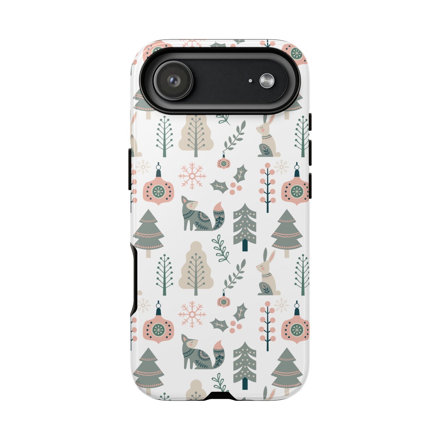 Scandinavian Folk Art Phone Case - iPhone 17 / 17 Air / 17 Pro Max, Samsung Galaxy S26, Google Pixel | Matte & Glossy