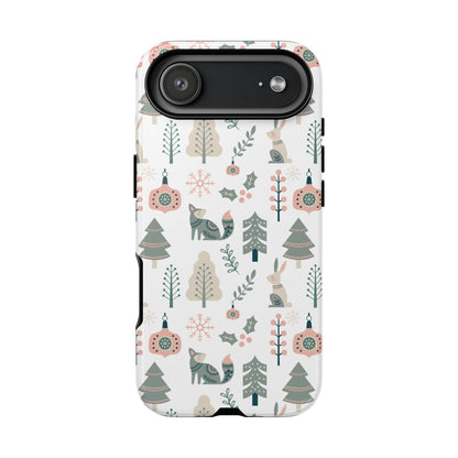 Scandinavian Folk Art Phone Case - iPhone 17 / 17 Air / 17 Pro Max, Samsung Galaxy S26, Google Pixel | Matte & Glossy