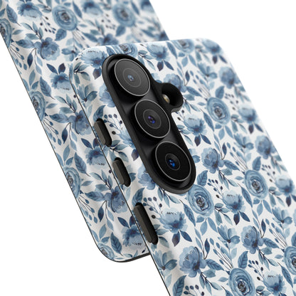 Boho Floral Tough Phone Case - iPhone 17 / 17 Air / 17 Pro Max, Samsung Galaxy S26, Google Pixel | Matte & Glossy