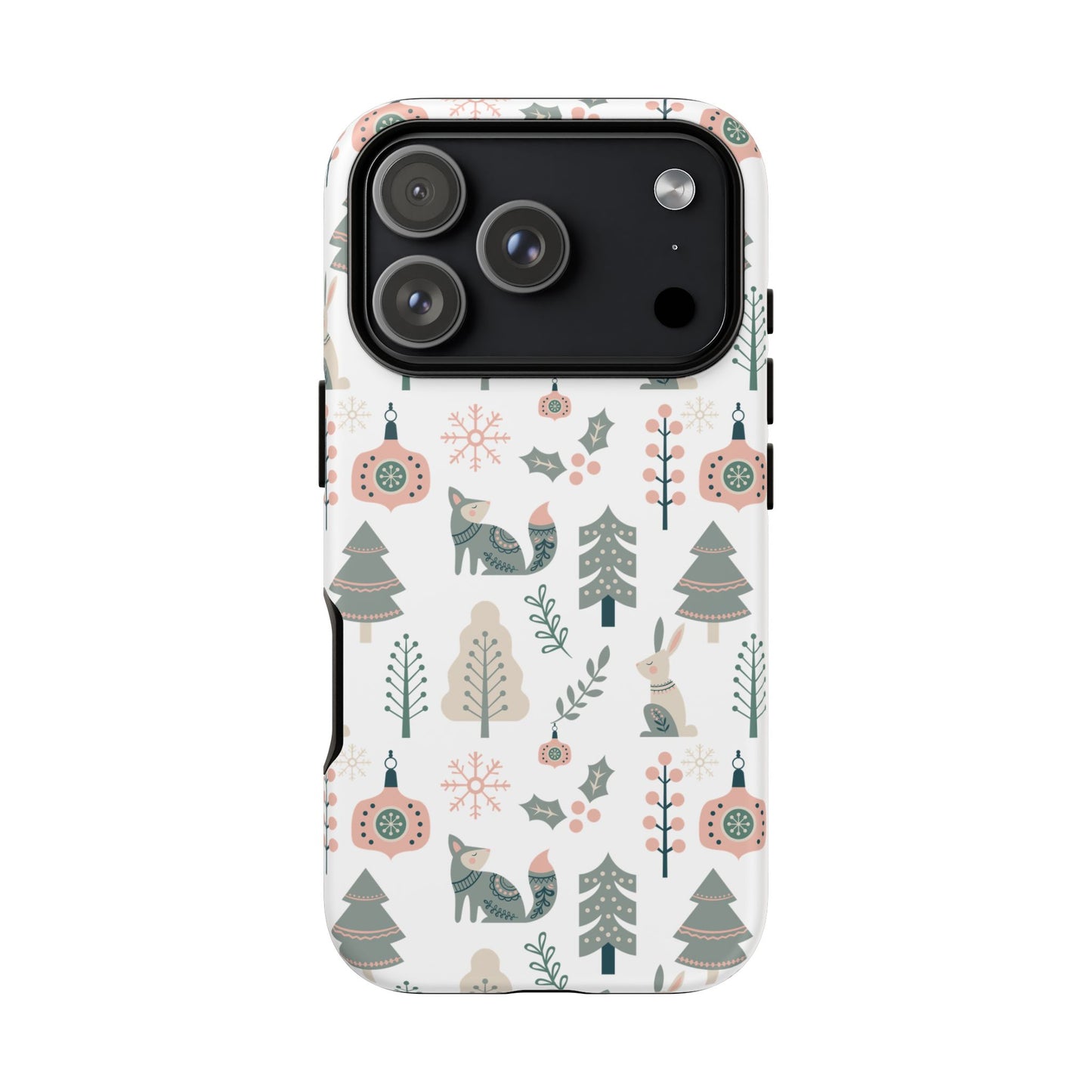 Scandinavian Folk Art Phone Case - iPhone 17 / 17 Air / 17 Pro Max, Samsung Galaxy S26, Google Pixel | Matte & Glossy