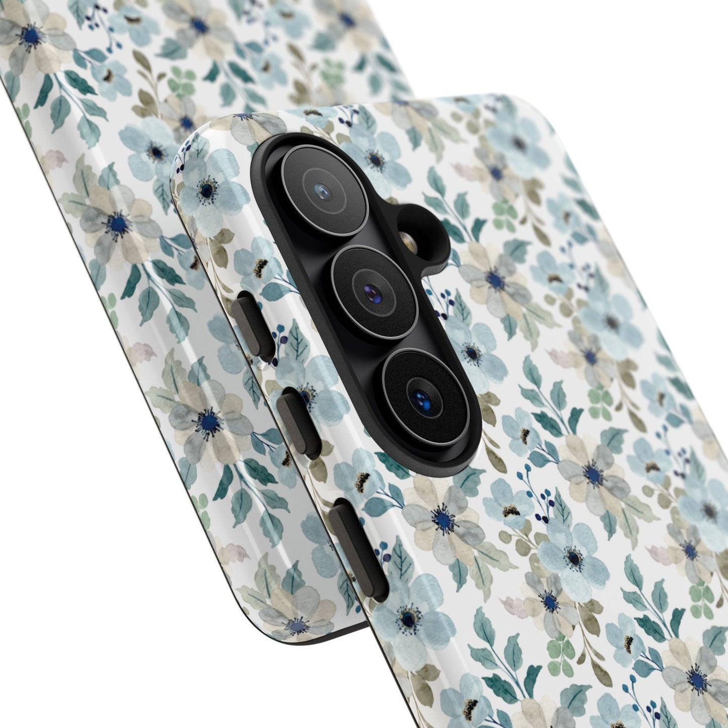 Boho Floral Tough Phone Case - iPhone 17 / 17 Air / 17 Pro Max, Samsung Galaxy S26 Plus Ultra | Matte & Glossy