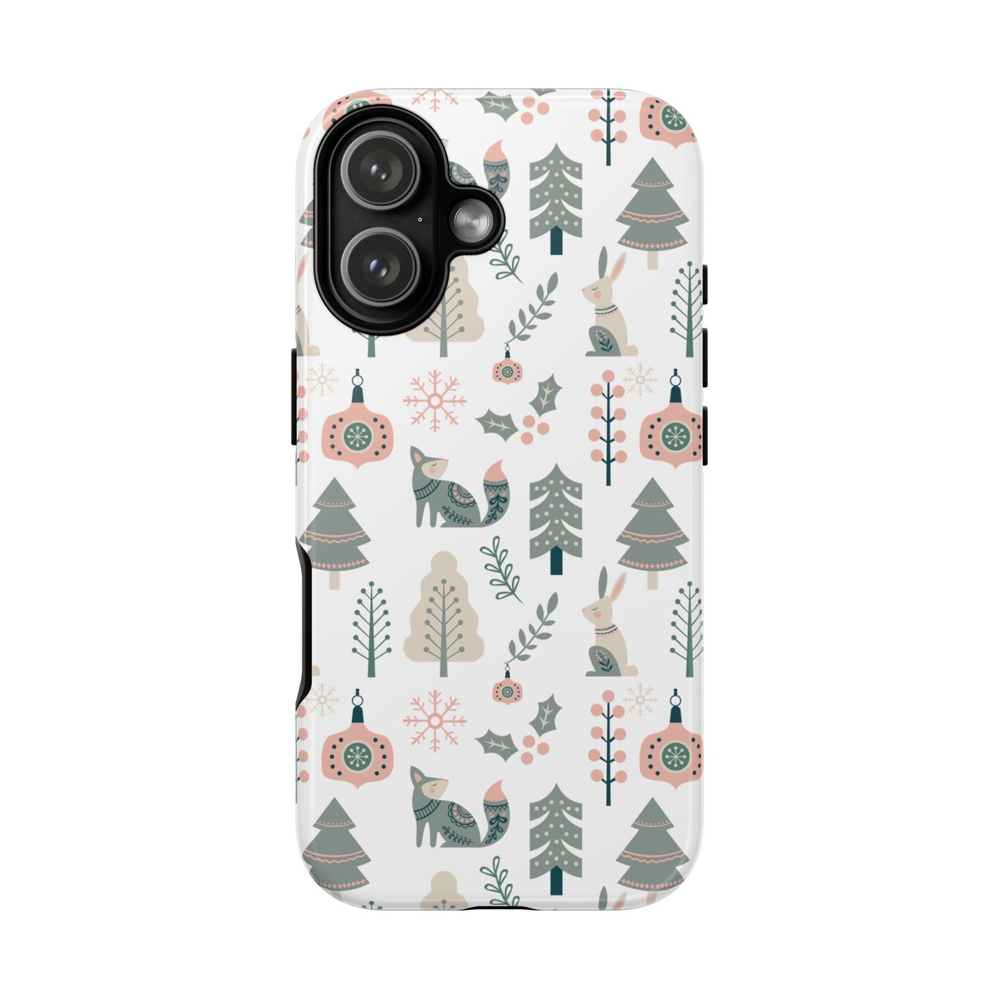 Scandinavian Folk Art Phone Case - iPhone 17 / 17 Air / 17 Pro Max, Samsung Galaxy S26, Google Pixel | Matte & Glossy