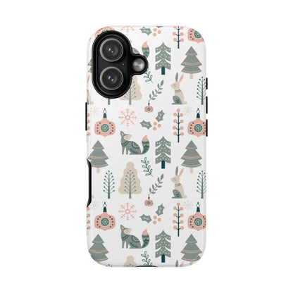 Scandinavian Folk Art Phone Case - iPhone 17 / 17 Air / 17 Pro Max, Samsung Galaxy S26, Google Pixel | Matte & Glossy