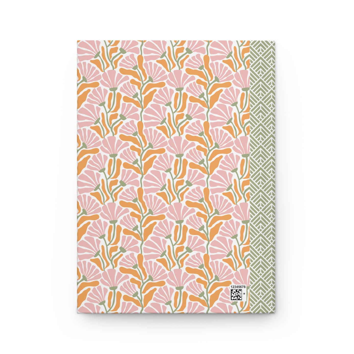 Groovy Flowers Journal Hardcover Notebook, Vintage Floral Design