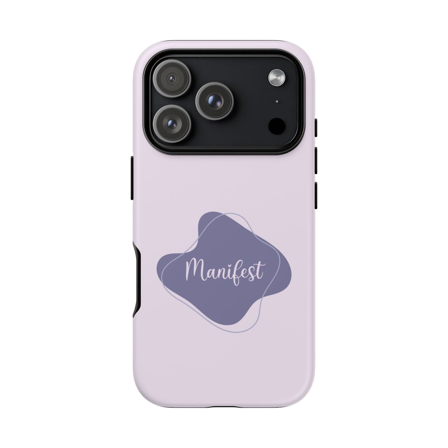 Manifest - Purple Boho Tough Phone Case - iPhone 17 / 17 Air / 17 Pro Max, Samsung Galaxy S26, Google Pixel | Matte & Glossy