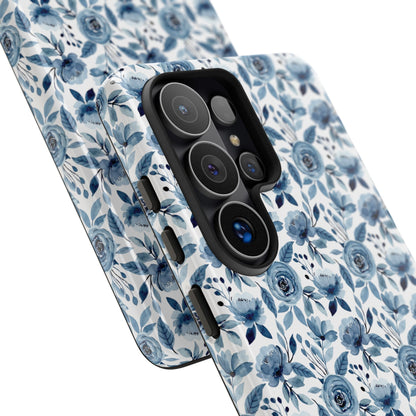 Boho Floral Tough Phone Case - iPhone 17 / 17 Air / 17 Pro Max, Samsung Galaxy S26, Google Pixel | Matte & Glossy