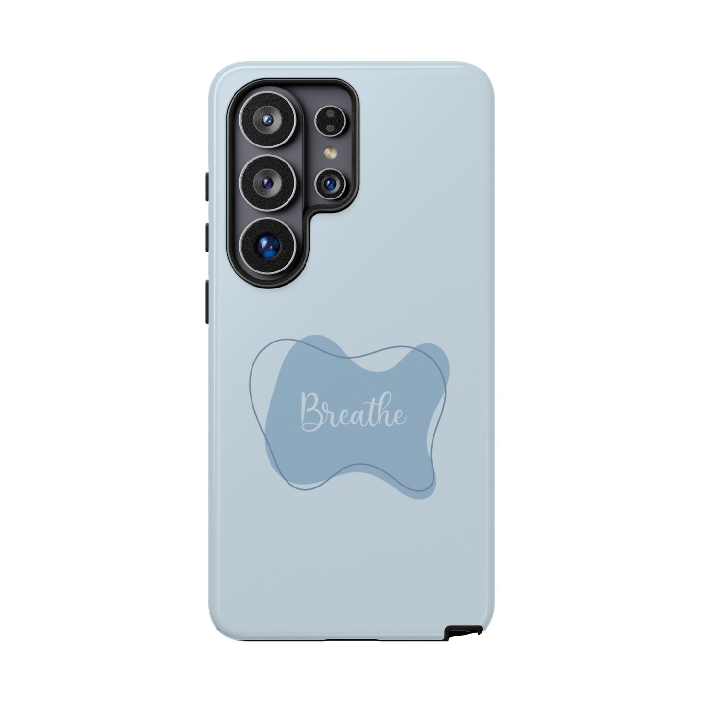 Calming Blue Boho Tough Phone Case - iPhone 17 / 17 Air / 17 Pro Max, Samsung Galaxy S26, Google Pixel | Matte & Glossy