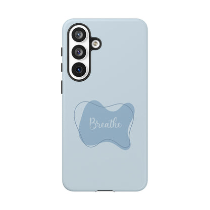 Calming Blue Boho Tough Phone Case - iPhone 17 / 17 Air / 17 Pro Max, Samsung Galaxy S26, Google Pixel | Matte & Glossy