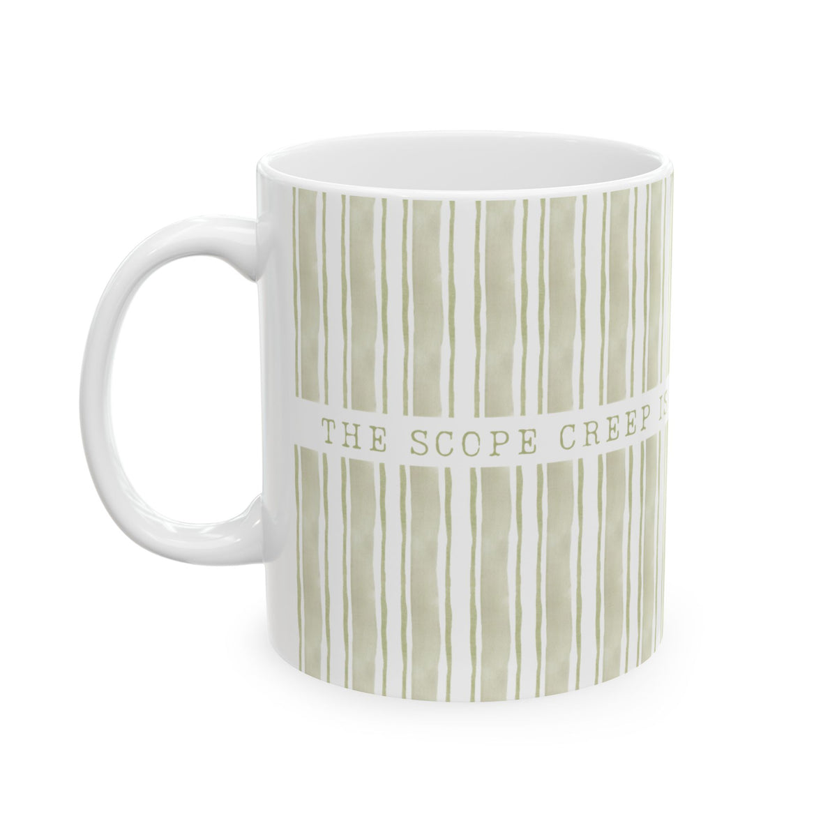 Funny Project Manager Mug, Scope Creep Coffee Cup, Project Management Humor, Business Analyst Gift, IT Coworker Gift, Office Humor Mug