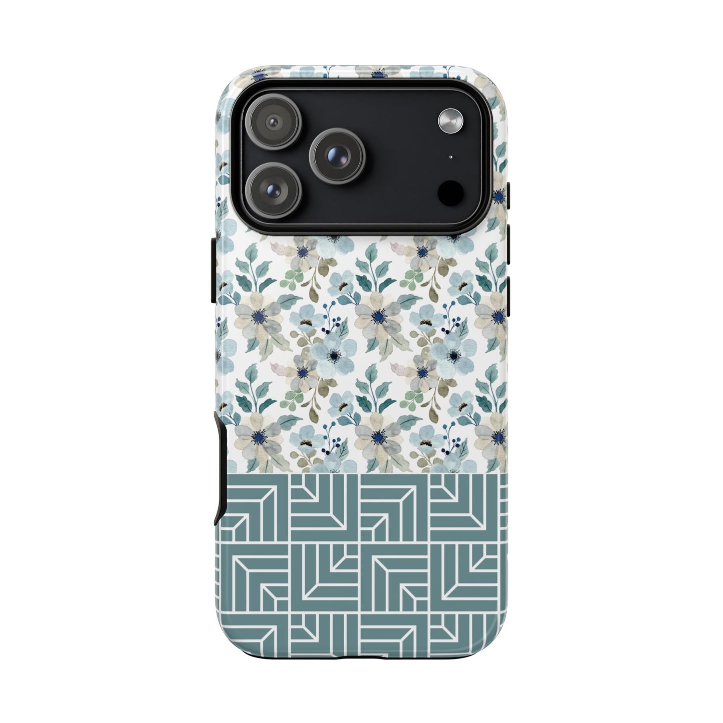 Boho Floral Tough Phone Case - iPhone 17 / 17 Air / 17 Pro Max, Samsung Galaxy S26 Plus Ultra | Matte & Glossy