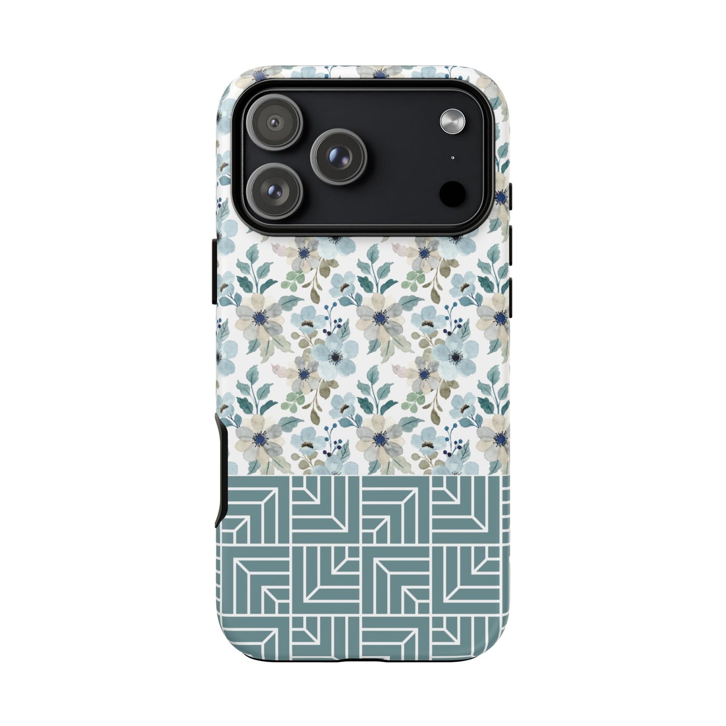 Boho Floral Tough Phone Case - iPhone 17 / 17 Air / 17 Pro Max, Samsung Galaxy S26 Plus Ultra | Matte & Glossy