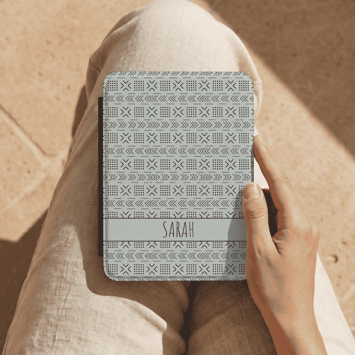 Personalized Aztec Pattern Kindle Paperwhite Case 12th Generation 7", Fits Kindle Colorsoft, eReader Sleeve