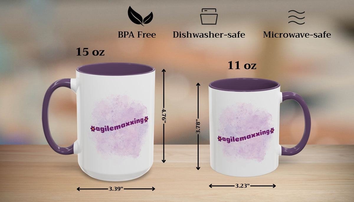 Agilemaxxing Mug, Funny Agile Project Manager Gift, Scrum Master Coffee Cup, Corporate Humor Mug, Gift for Women in Tech
