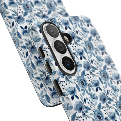 Boho Floral Tough Phone Case - iPhone 17 / 17 Air / 17 Pro Max, Samsung Galaxy S26, Google Pixel | Matte & Glossy