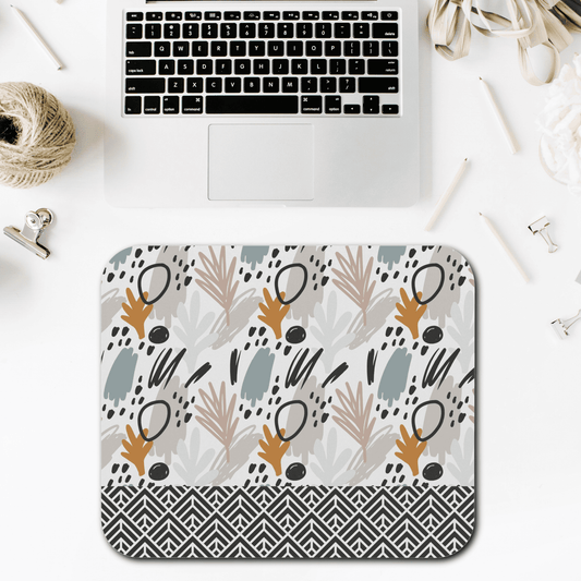 Stylish Rectangular Mouse Pad - Modern Desk Accessory for Home Office, Unique Gift for Students and Professionals, Desk Decor, Eco-Friendly