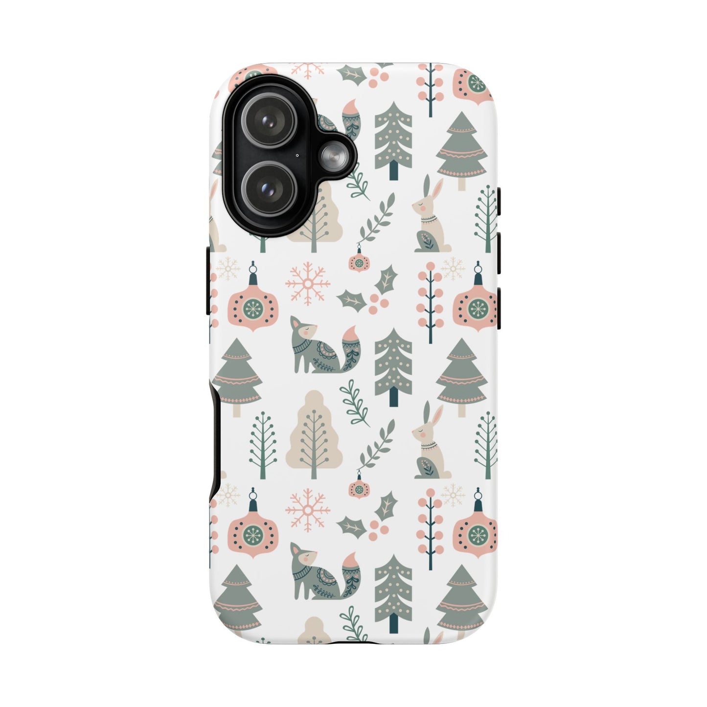 Scandinavian Folk Art Phone Case - iPhone 17 / 17 Air / 17 Pro Max, Samsung Galaxy S26, Google Pixel | Matte & Glossy